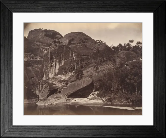 Framed Print : Hisiu Peak, ca. 1869. Creator: Afong Lai Framed Print : Hisiu Peak, ca. 1869. Creator: Afong Lai