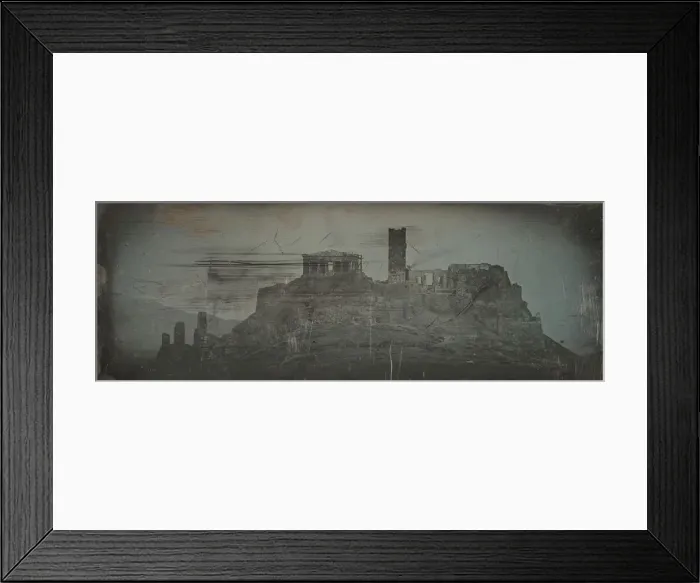 Framed Print : Western Approach to the Acropolis, Athens, 1842. Creator Framed Print : Western Approach to the Acropolis, Athens, 1842. Creator