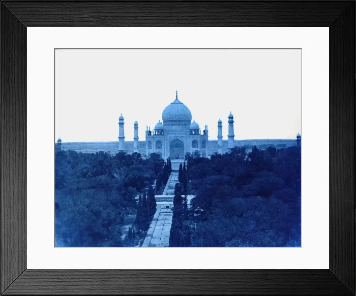 Framed Print : Taj Mahal and Gardens, ca. 1855. Creator: John Murray Framed Print : Taj Mahal and Gardens, ca. 1855. Creator: John Murray
