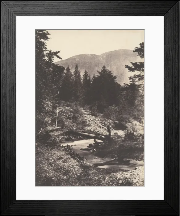 Framed Print : Torrent de la cascade des Demoiselles, Bagneres de Luchon. 1853 Framed Print : Torrent de la cascade des Demoiselles, Bagneres de Luchon. 1853