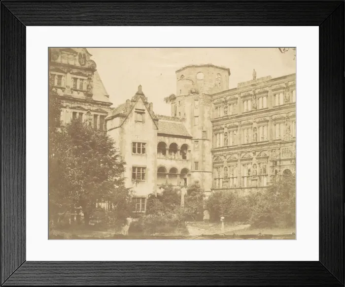 Framed Print : Heidelberg, ca. 1855. Creator: John Joscelyn Coghill Framed Print : Heidelberg, ca. 1855. Creator: John Joscelyn Coghill