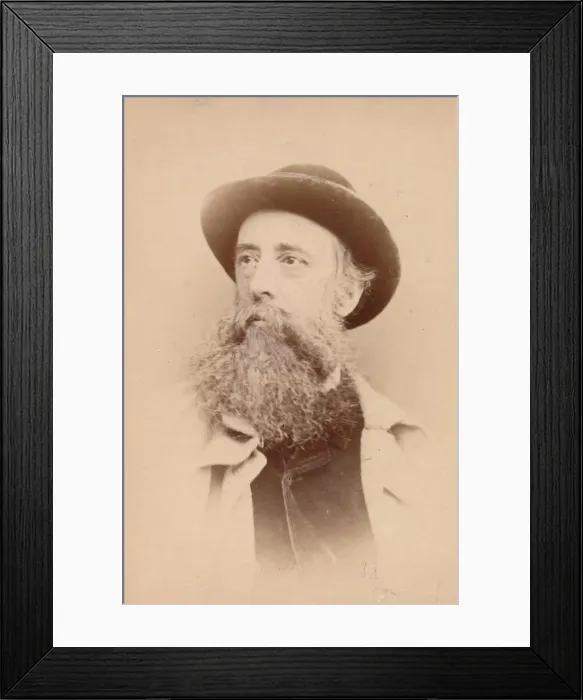 Framed Print : [George Frederick Watts], 1860s. Creator: John & Charles Watkins