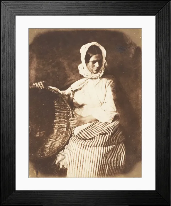 Framed Print : Newhaven Fishwife, 1843-47. Creators: David Octavius Hill, Robert Adamson Framed Print : Newhaven Fishwife, 1843-47. Creators: David Octavius Hill, Robert Adamson