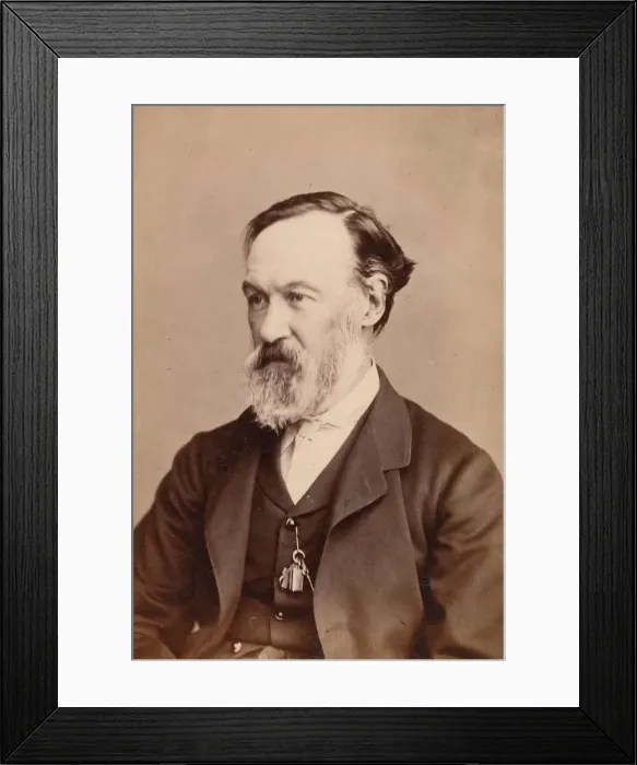 Framed Print : Alfred Elmore, 1860s. Creator: John & Charles Watkins Framed Print : Alfred Elmore, 1860s. Creator: John & Charles Watkins