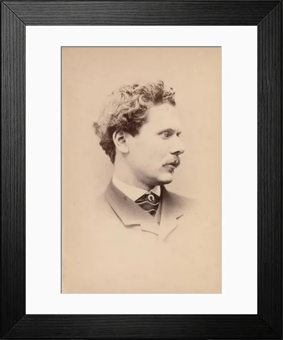 Framed Print : Marcus Stone, 1860s. Creator: John & Charles Watkins Framed Print : Marcus Stone, 1860s. Creator: John & Charles Watkins
