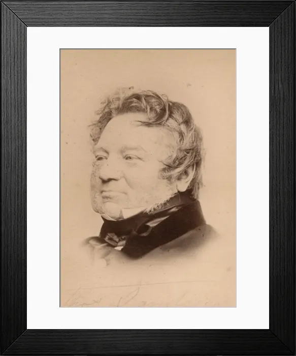 Framed Print : Thomas Landseer, 1860s. Creator: John & Charles Watkins Framed Print : Thomas Landseer, 1860s. Creator: John & Charles Watkins