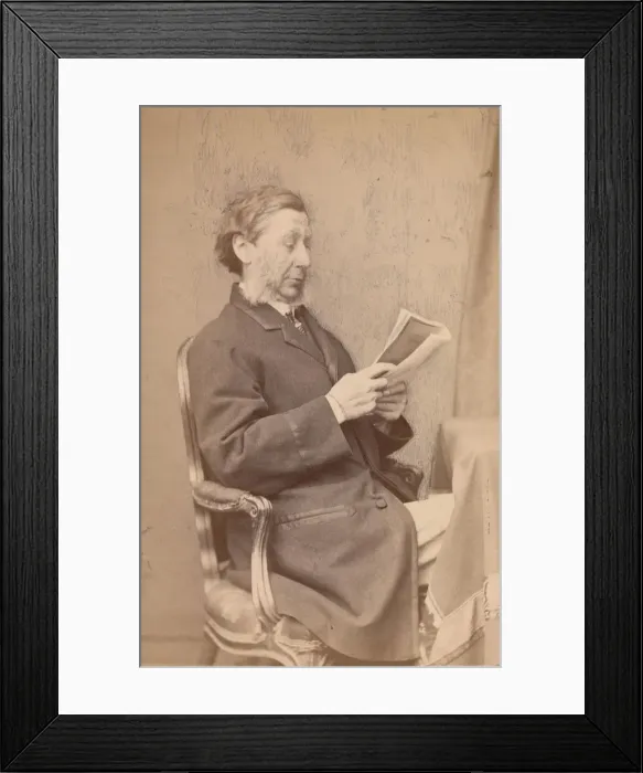 Framed Print : Henry Jutsum, 1860s. Creator: John & Charles Watkins Framed Print : Henry Jutsum, 1860s. Creator: John & Charles Watkins
