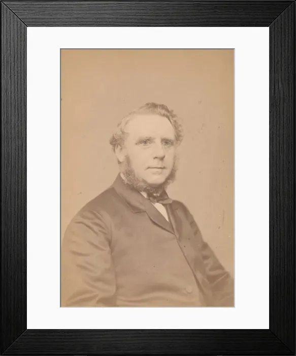 Framed Print : Samuel Read, 1860s. Creator: John & Charles Watkins Framed Print : Samuel Read, 1860s. Creator: John & Charles Watkins