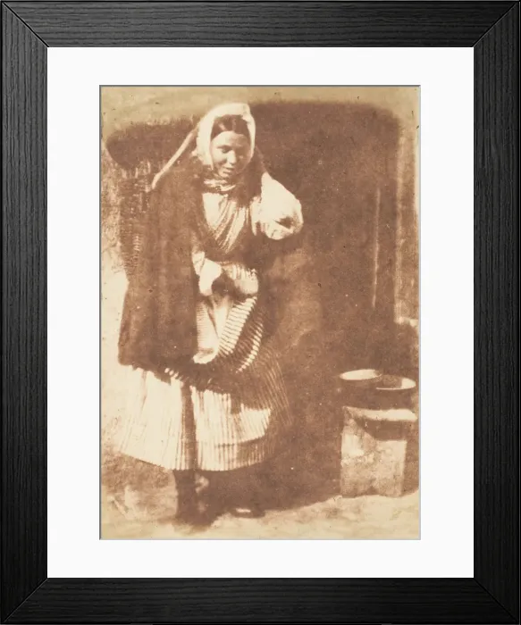 Framed Print : Newhaven Fishwife, 1843-47. Creators: David Octavius Hill, Robert Adamson Framed Print : Newhaven Fishwife, 1843-47. Creators: David Octavius Hill, Robert Adamson