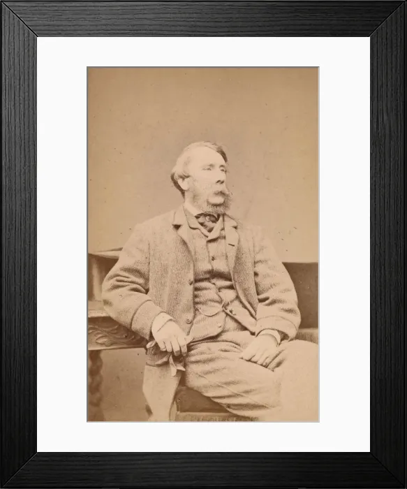 Framed Print : Joseph Nash, 1860s. Creator: John & Charles Watkins Framed Print : Joseph Nash, 1860s. Creator: John & Charles Watkins