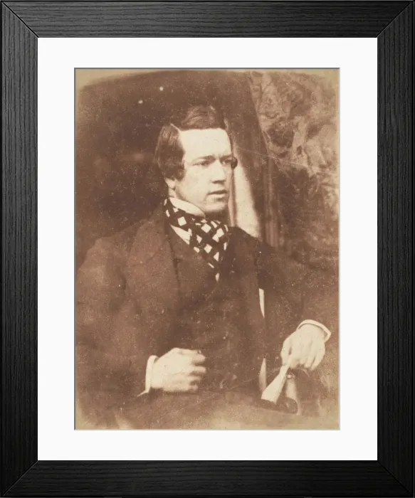 Framed Print : Dr. Foulis, 1843-47. Creators: David Octavius Hill, Robert Adamson, Hill & Adamson Framed Print : Dr. Foulis, 1843-47. Creators: David Octavius Hill, Robert Adamson, Hill & Adamson