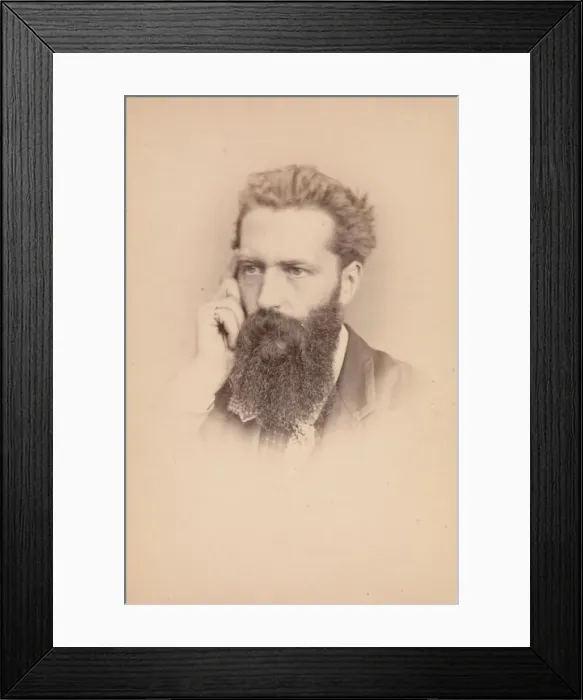 Framed Print : Edward Charles Barnes, 1860s. Creator: John & Charles Watkins Framed Print : Edward Charles Barnes, 1860s. Creator: John & Charles Watkins