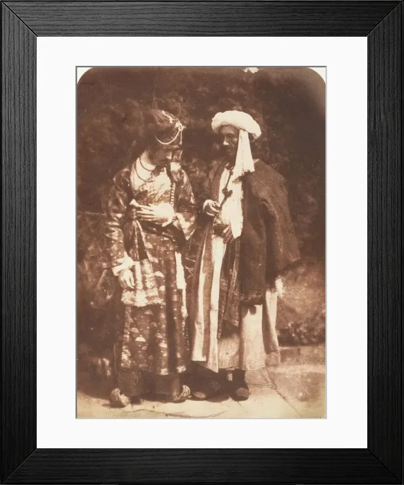 Framed Print : Lane and Lewis  /  Lane and Redding, 1843-47. Creators: David Octavius Hill, Robert Adamson
