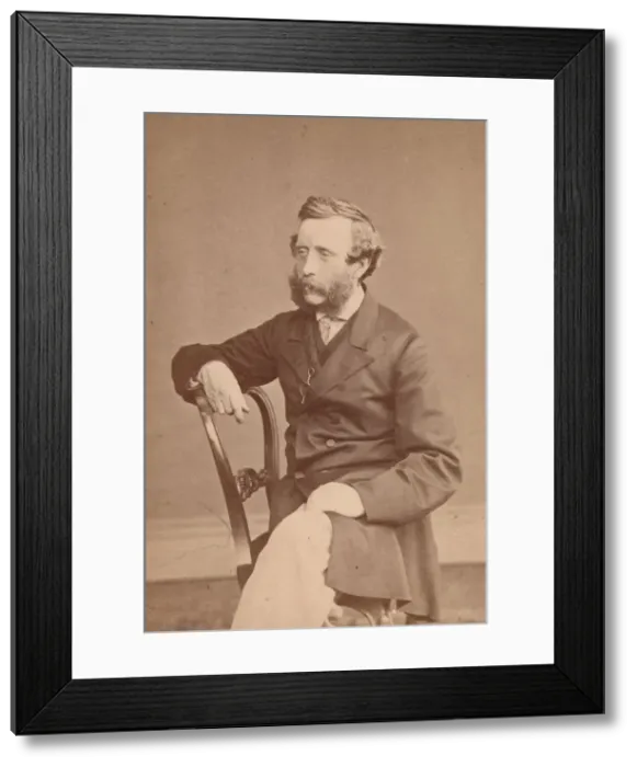 Framed Print : Henry Brittan Willis, 1860s. Creator: John & Charles Watkins Framed Print : Henry Brittan Willis, 1860s. Creator: John & Charles Watkins