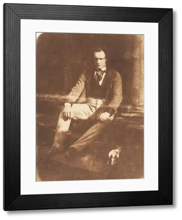 Framed Print : Thomas Duncan, 1843-47. Creators: David Octavius Hill, Robert Adamson, Hill & Adamson Framed Print : Thomas Duncan, 1843-47. Creators: David Octavius Hill, Robert Adamson, Hill & Adamson