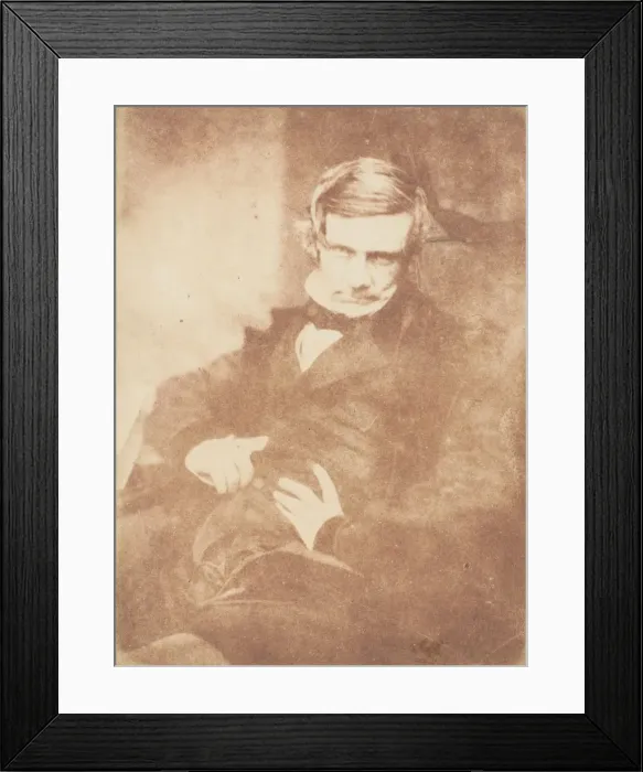 Framed Print : Dr. Latham - Editor of Dictionary, 1843-47. Creators: David Octavius Hill, Robert Adamson Framed Print : Dr. Latham - Editor of Dictionary, 1843-47. Creators: David Octavius Hill, Robert Adamson