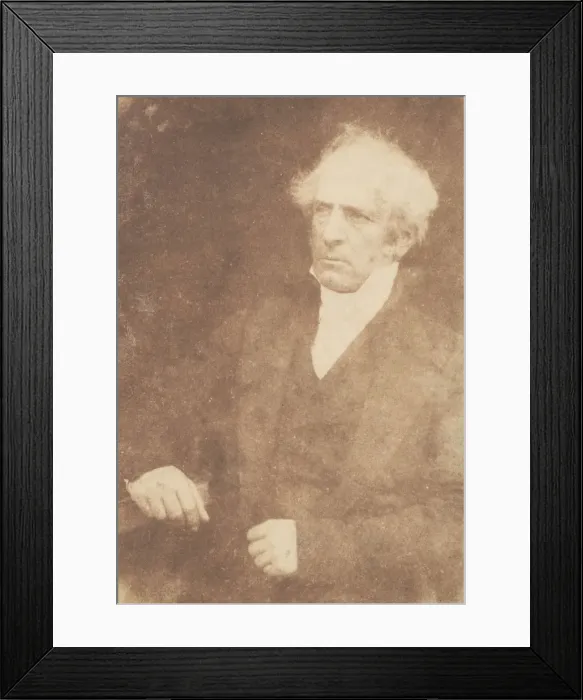 Framed Print : Rev. Thomas Jolly of Bowden, 1843-47. Creators: David Octavius Hill, Robert Adamson Framed Print : Rev. Thomas Jolly of Bowden, 1843-47. Creators: David Octavius Hill, Robert Adamson