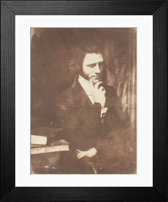 Framed Print : Rev. W. W. Duncan, Peebles (Sweet William), 1843-47. Creators: David Octavius Hill Framed Print : Rev. W. W. Duncan, Peebles (Sweet William), 1843-47. Creators: David Octavius Hill