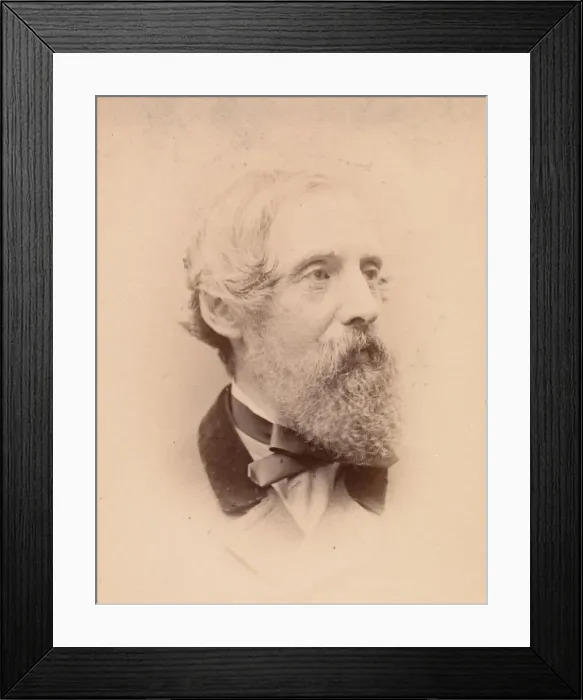 Framed Print : Josiah Wood Whymper, 1860s. Creator: John & Charles Watkins Framed Print : Josiah Wood Whymper, 1860s. Creator: John & Charles Watkins