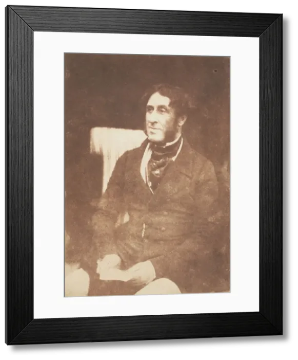 Framed Print : Sir John Boilleau, 1843-47. Creators: David Octavius Hill, Robert Adamson Framed Print : Sir John Boilleau, 1843-47. Creators: David Octavius Hill, Robert Adamson