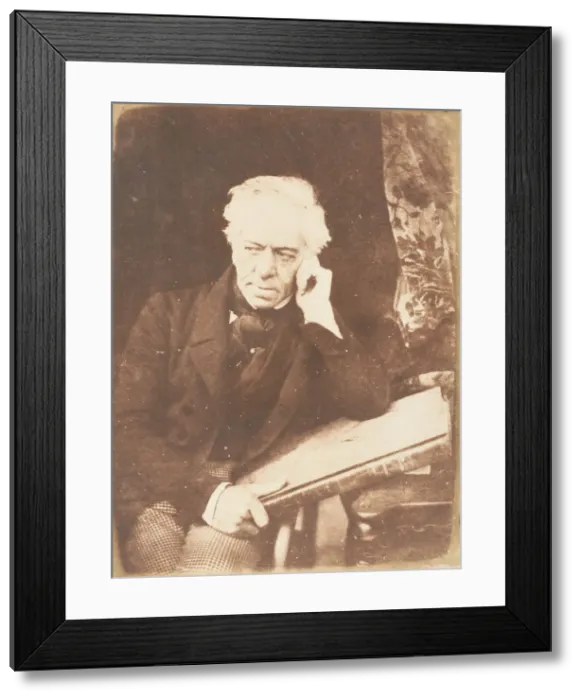 Framed Print : Sir William Allan, P. R. S. A. 1843-47. Creators: David Octavius Hill, Robert Adamson Framed Print : Sir William Allan, P. R. S. A. 1843-47. Creators: David Octavius Hill, Robert Adamson