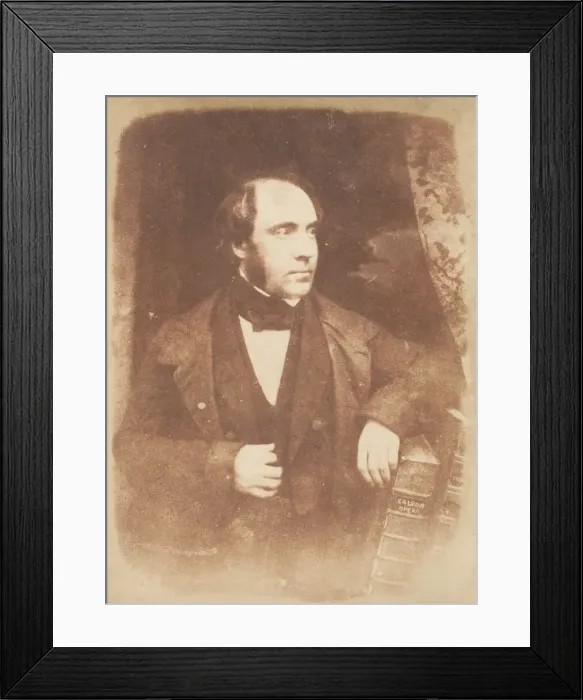 Framed Print : Rev. George Lewis, Dundee, 1843-47. Creators: David Octavius Hill, Robert Adamson Framed Print : Rev. George Lewis, Dundee, 1843-47. Creators: David Octavius Hill, Robert Adamson