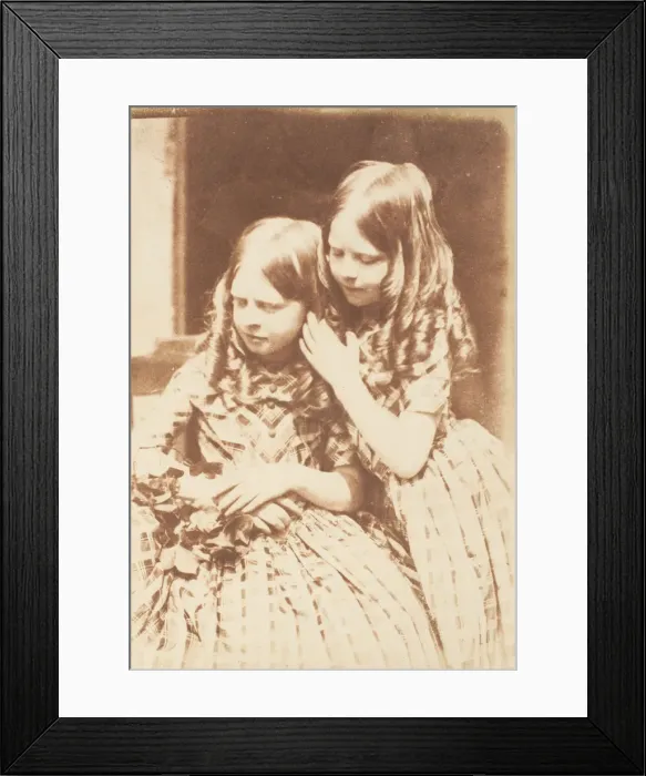 Framed Print : Misses Grierson, 1843-47. Creators: David Octavius Hill, Robert Adamson Framed Print : Misses Grierson, 1843-47. Creators: David Octavius Hill, Robert Adamson