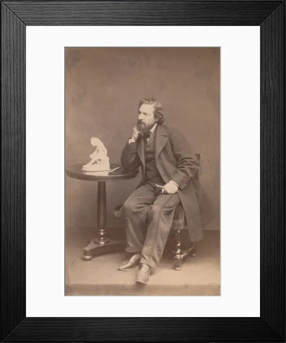 Framed Print : [Edward S. ? Kuntze], 1860s. Creator: John & Charles Watkins