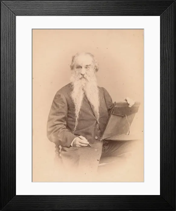 Framed Print : James Baker Pyne, 1860s. Creator: John & Charles Watkins Framed Print : James Baker Pyne, 1860s. Creator: John & Charles Watkins
