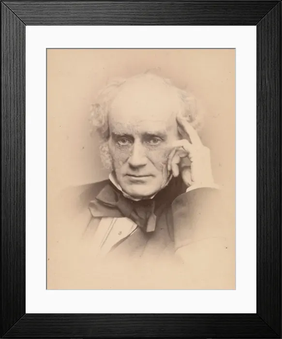 Framed Print : Richard James Lane, 1860s. Creator: John & Charles Watkins Framed Print : Richard James Lane, 1860s. Creator: John & Charles Watkins