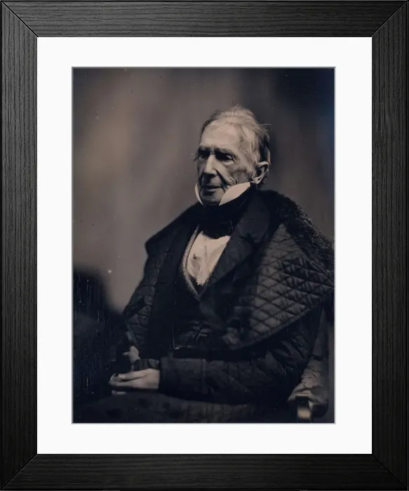 Framed Print : Dr. John Collins Warren, ca. 1850. Creators: Josiah Johnson Hawes Framed Print : Dr. John Collins Warren, ca. 1850. Creators: Josiah Johnson Hawes