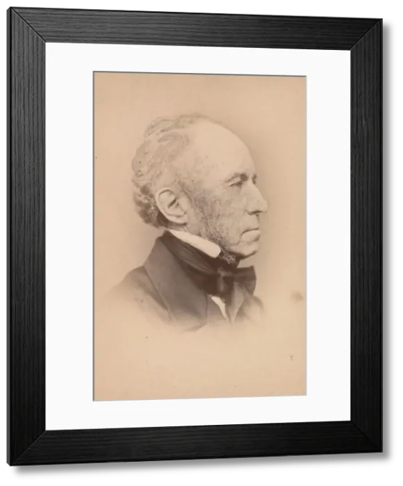 Framed Print : Samuel Cousins, 1860s. Creator: John & Charles Watkins Framed Print : Samuel Cousins, 1860s. Creator: John & Charles Watkins