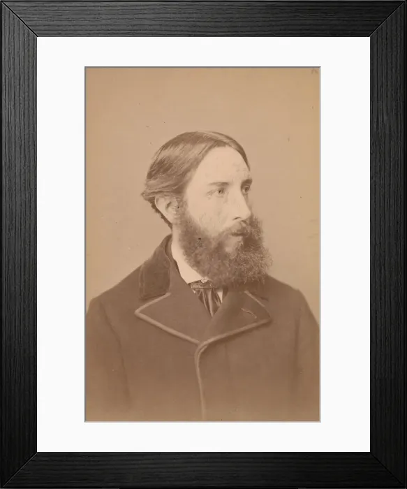 Framed Print : George Dunlop Leslie, 1860s. Creator: John & Charles Watkins Framed Print : George Dunlop Leslie, 1860s. Creator: John & Charles Watkins