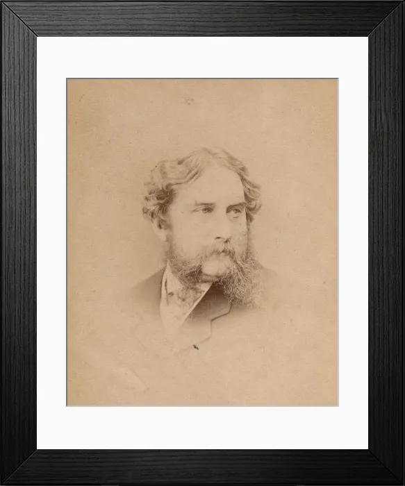 Framed Print : Arthur Sketchley, 1860s. Creator: John & Charles Watkins Framed Print : Arthur Sketchley, 1860s. Creator: John & Charles Watkins