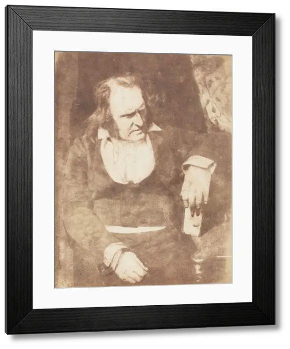 Framed Print : Prof. John Wilson, 1843-47. Creators: David Octavius Hill, Robert Adamson Framed Print : Prof. John Wilson, 1843-47. Creators: David Octavius Hill, Robert Adamson