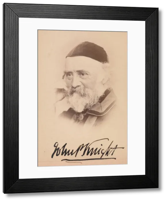 Framed Print : John Prescott Knight, 1860s. Creator: John & Charles Watkins Framed Print : John Prescott Knight, 1860s. Creator: John & Charles Watkins
