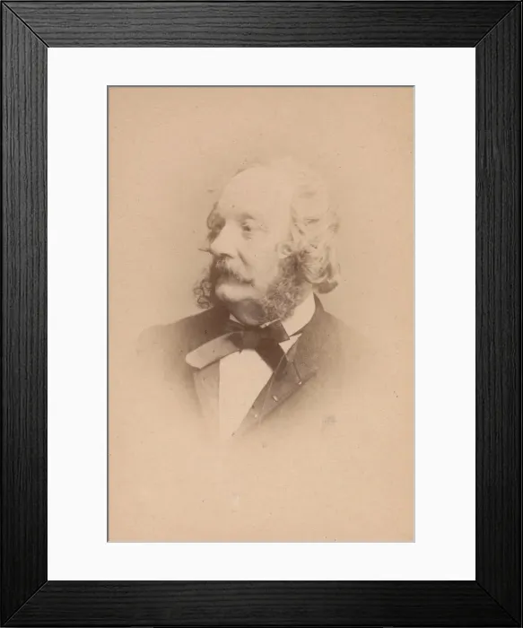 Framed Print : [George Edwards Hering], 1860s. Creator: John & Charles Watkins