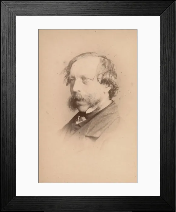 Framed Print : [Frederick William Fairholt], 1860s. Creator: John & Charles Watkins