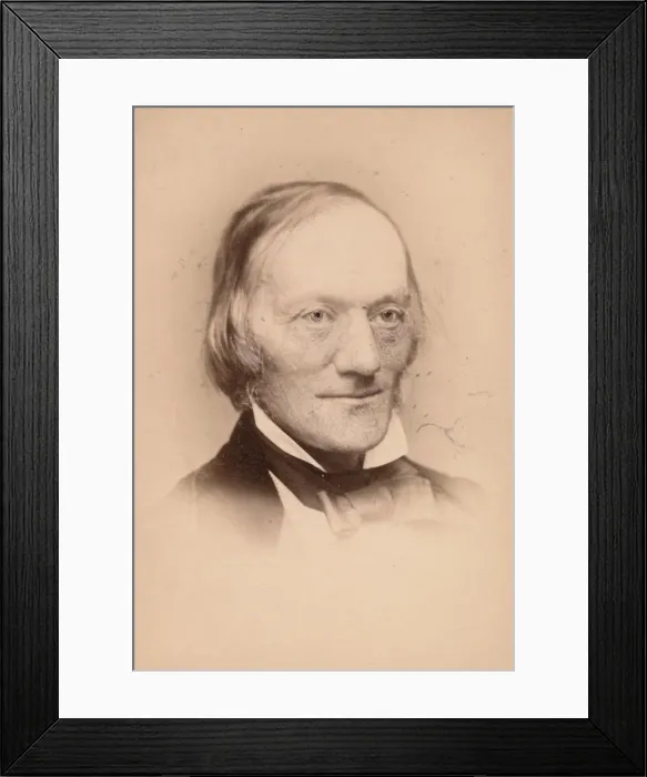 Framed Print : Richard Owen, 1860s. Creator: John & Charles Watkins Framed Print : Richard Owen, 1860s. Creator: John & Charles Watkins