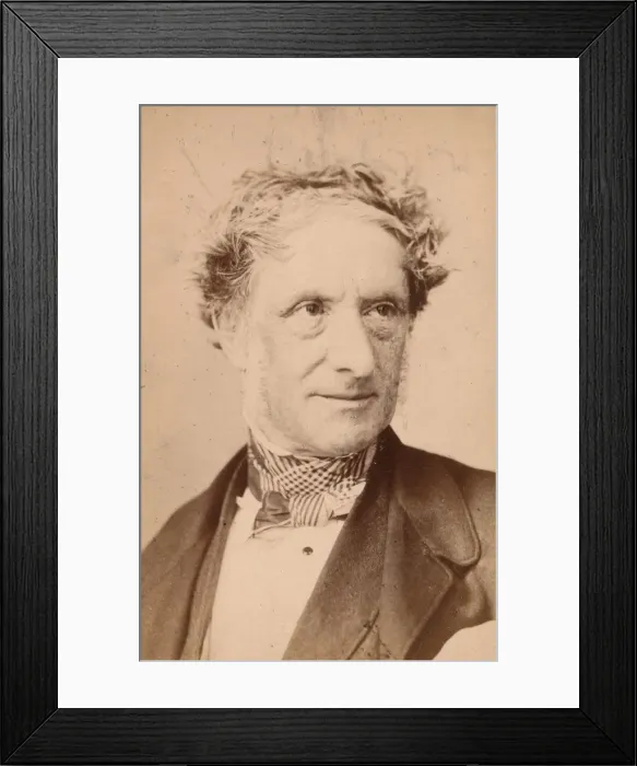 Framed Print : Richard Westmacott, 1860s. Creator: John & Charles Watkins Framed Print : Richard Westmacott, 1860s. Creator: John & Charles Watkins