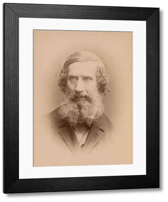 Framed Print : William Calder Marshall, 1860s. Creator: John & Charles Watkins Framed Print : William Calder Marshall, 1860s. Creator: John & Charles Watkins