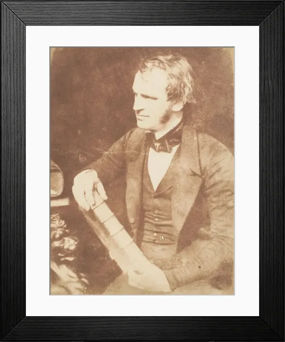 Framed Print : John Wilson, 1843-47. Creators: David Octavius Hill, Robert Adamson, Hill & Adamson Framed Print : John Wilson, 1843-47. Creators: David Octavius Hill, Robert Adamson, Hill & Adamson