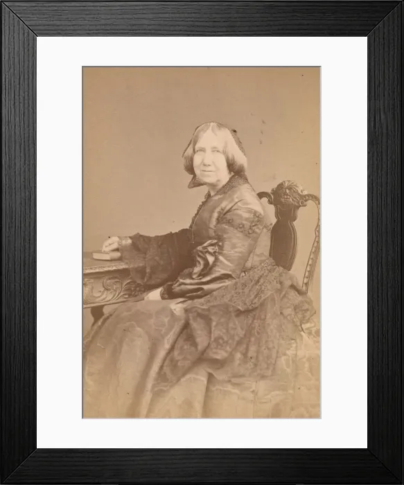 Framed Print : [Margaret Gillies], 1860s. Creator: John & Charles Watkins