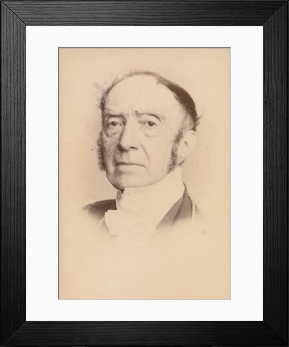 Framed Print : Sir Charles Lock Eastlake, 1860s. Creator: John & Charles Watkins Framed Print : Sir Charles Lock Eastlake, 1860s. Creator: John & Charles Watkins
