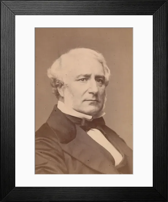 Framed Print : Baron Carlo (Charles) Marochetti, 1860s. Creator: John & Charles Watkins Framed Print : Baron Carlo (Charles) Marochetti, 1860s. Creator: John & Charles Watkins