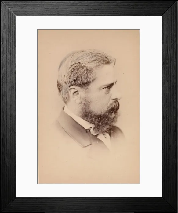 Framed Print : Benjamin William Leader, 1867-1870. Creator: John & Charles Watkins Framed Print : Benjamin William Leader, 1867-1870. Creator: John & Charles Watkins