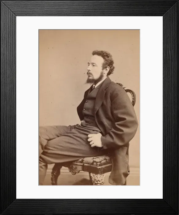 Framed Print : George Price Boyce, 1860s. Creator: John & Charles Watkins Framed Print : George Price Boyce, 1860s. Creator: John & Charles Watkins