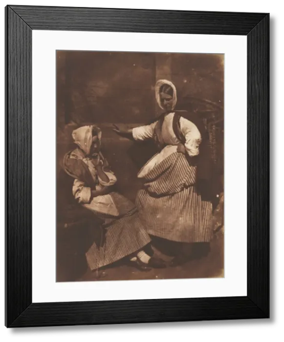 Framed Print : Newhaven Fishwives, ca. 1845. Creators: David Octavius Hill, Robert Adamson Framed Print : Newhaven Fishwives, ca. 1845. Creators: David Octavius Hill, Robert Adamson