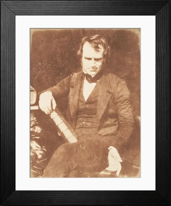 Framed Print : John Wilson, 1843-47. Creators: David Octavius Hill, Robert Adamson, Hill & Adamson Framed Print : John Wilson, 1843-47. Creators: David Octavius Hill, Robert Adamson, Hill & Adamson