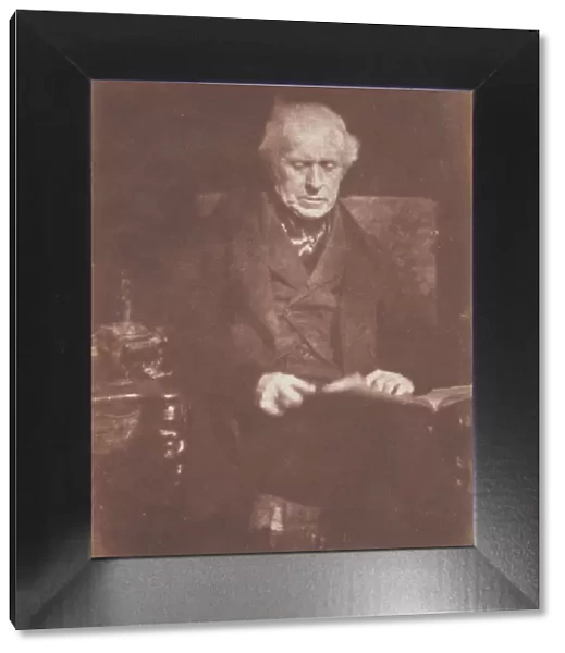 Sir David Brewster, ca. 1844. Creators: David Octavius Hill, Robert Adamson